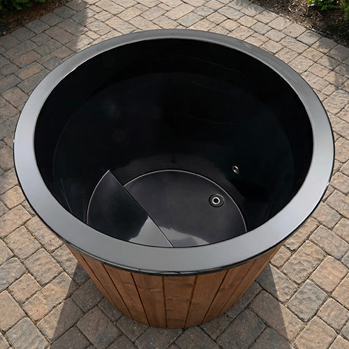 SaunaLife Natural Model S1NC Package 1‑Person Immersion Tub and Combination Water Chiller/Heater 130023